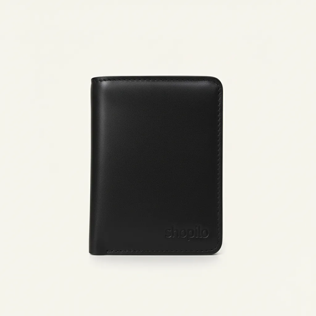 Genuine Leather Loop Short Wallet – Chocolate