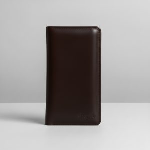 Dark Chocolate || Genuine Leather Long Wallet