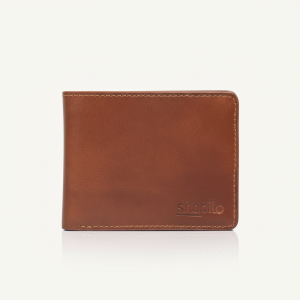 Premium Vaulty Men's Short Wallet (Red Brown)