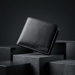 Premium Vaulty Men's Short Wallet (Black)