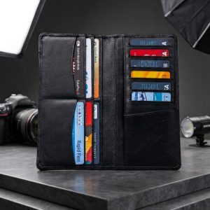 Genuine Leather Long Wallet - William Polo Edition